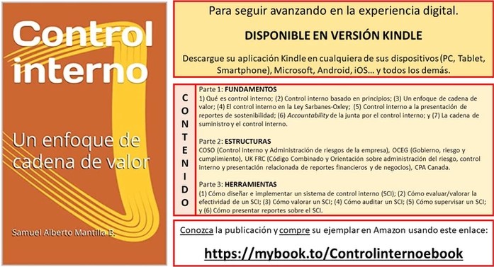 E-book: Control interno. Un enfoque de cadena de valor
