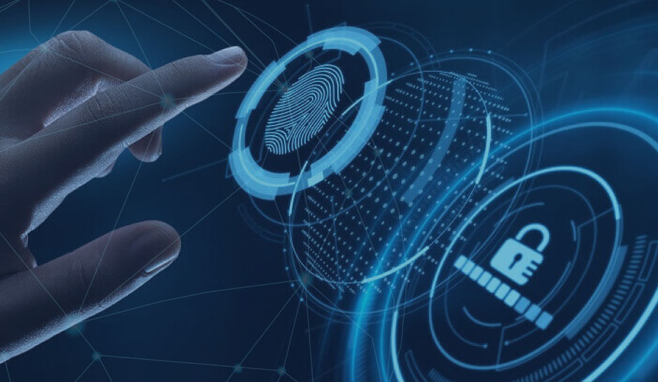 El escaneo de huellas dactilares proporciona acceso de seguridad con biometría.