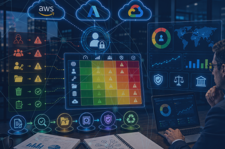 Matriz estratégica de riesgos de identidades en Multi-Cloud