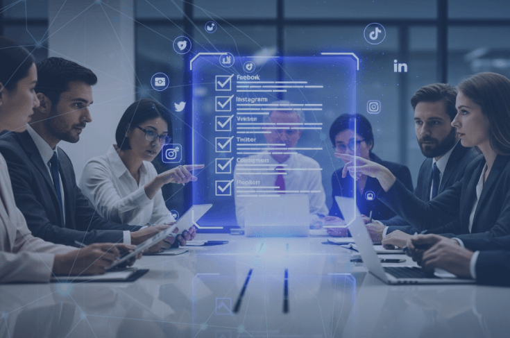 Checklist para revisar la administración de redes sociales